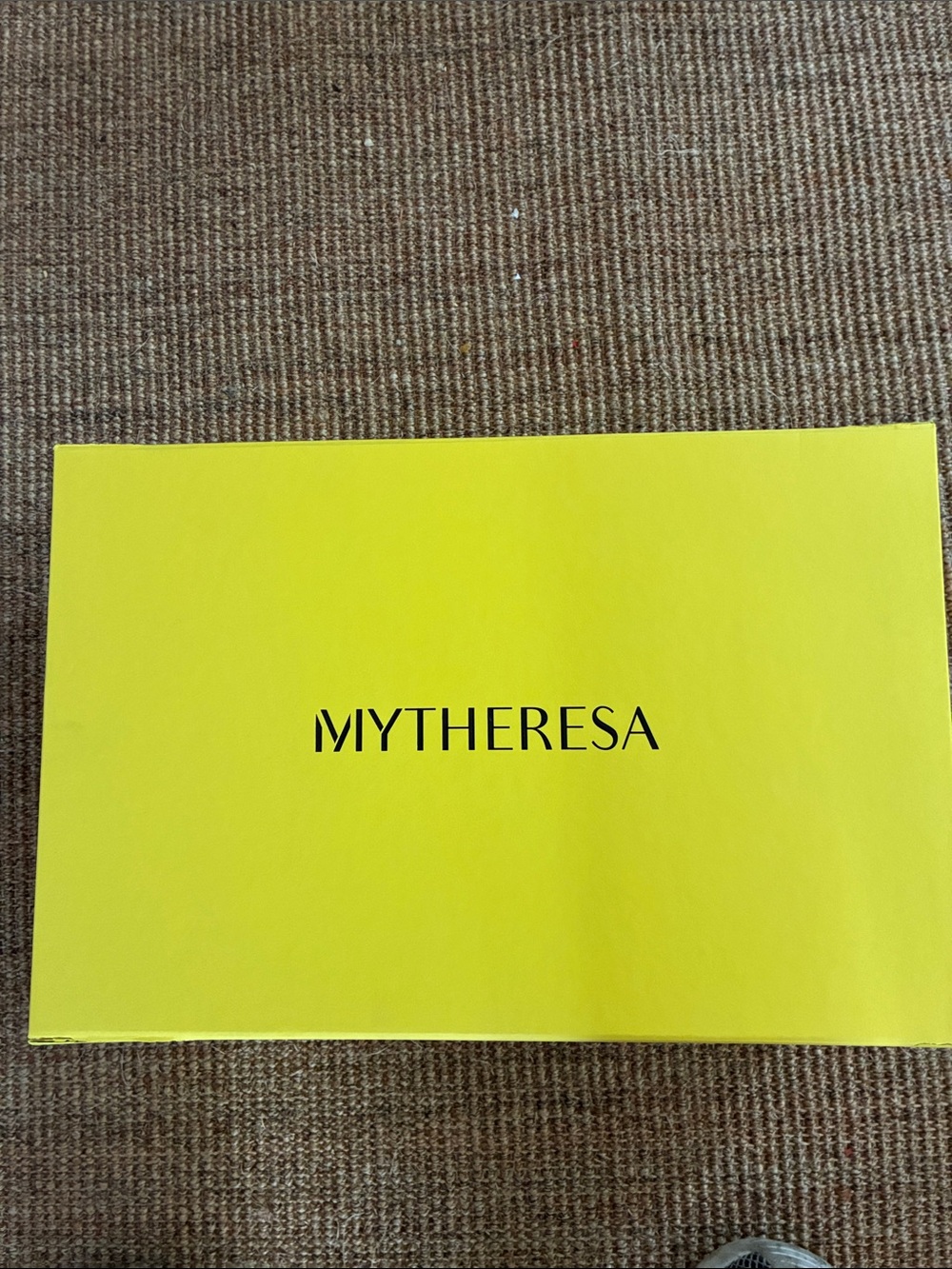 Mytheresa Yellow Gift Box with White Tissue
